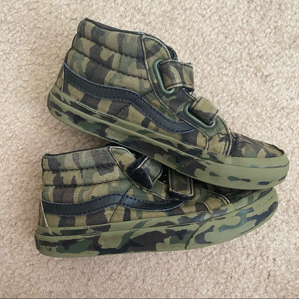 Kids Camo Vans